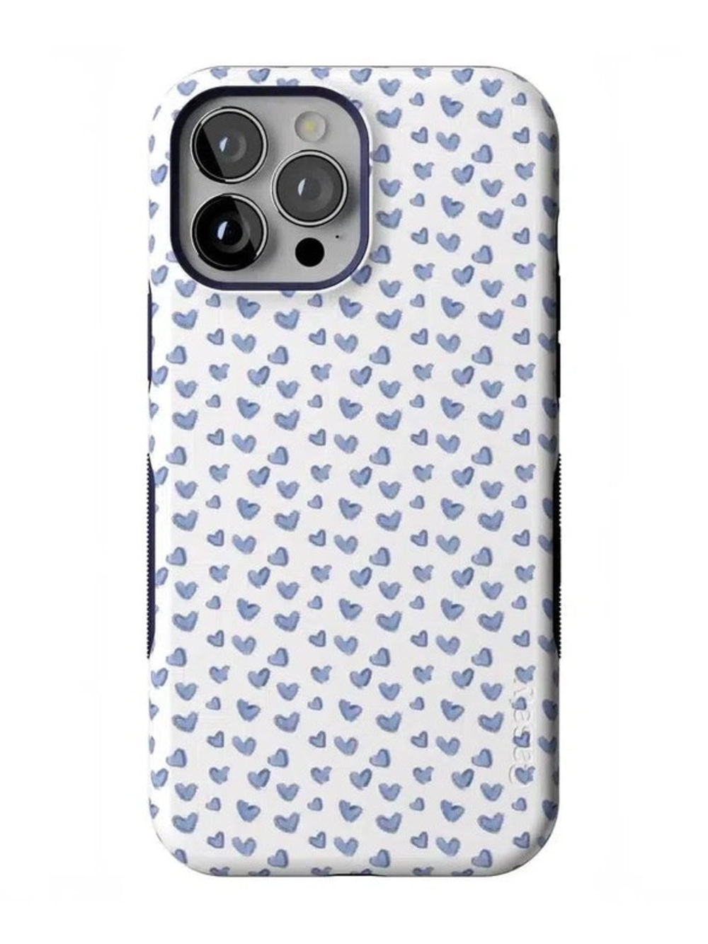 CASELY Blue Heart Pattern Iphone 13 Pro